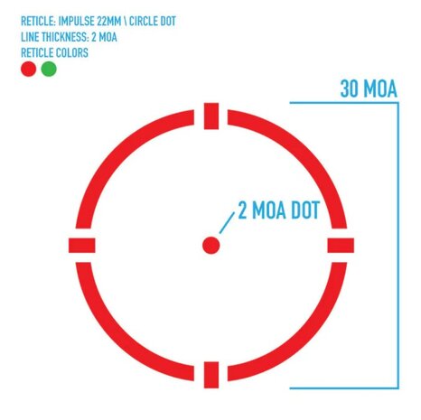 Firefield Impulse 1x22 Compact Red-Dot