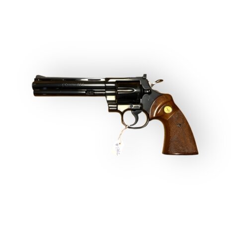 Gebruikte Colt Python 6" Geblauwd .357 Magnum 1965  VERKOCHT