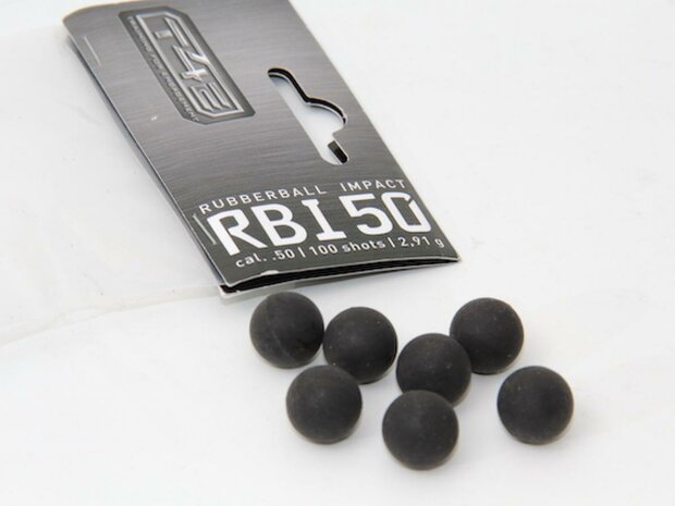 T4E Rubber Balls Steel Core RBI50 (100)