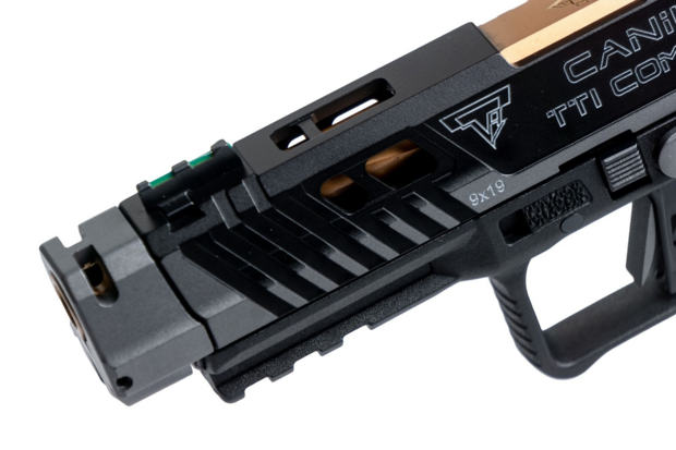 Canik TTI Combat 9x19mm SAO "Smoke"