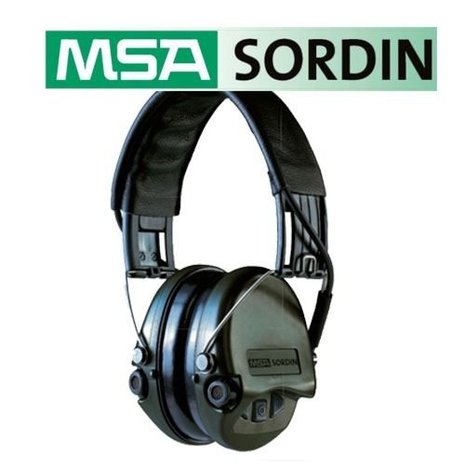 MSA Sordin Supreme-Pro Electronische Gehoorbeschermer