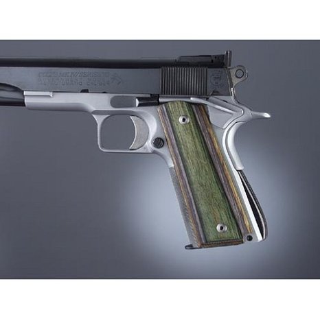 Hogue Laminate Camo Grips 1911 Government