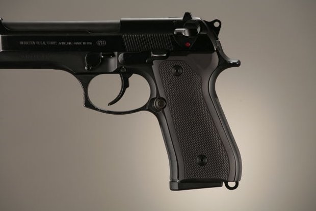 Hogue Checkered Aluminium Grip Beretta 92