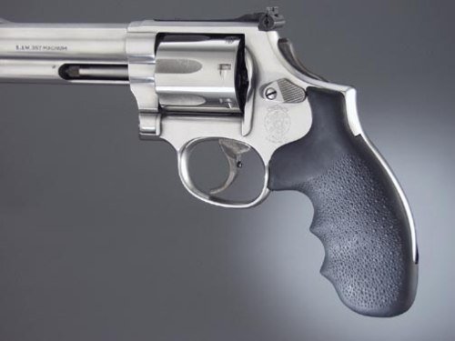 Hogue Rubber Fullsize Grip S&W K/L Frame Revolver