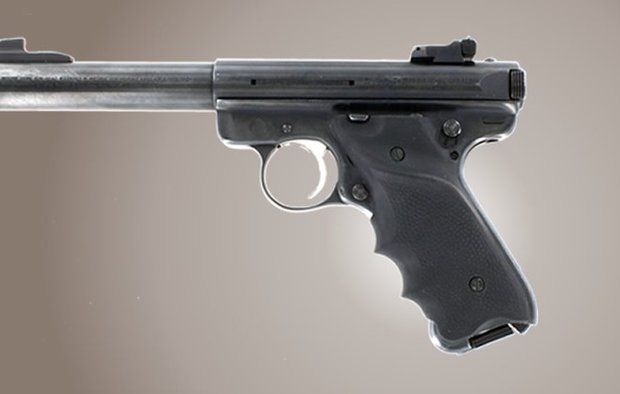 Hogue Rubber Grip Ruger MkII / MkIII