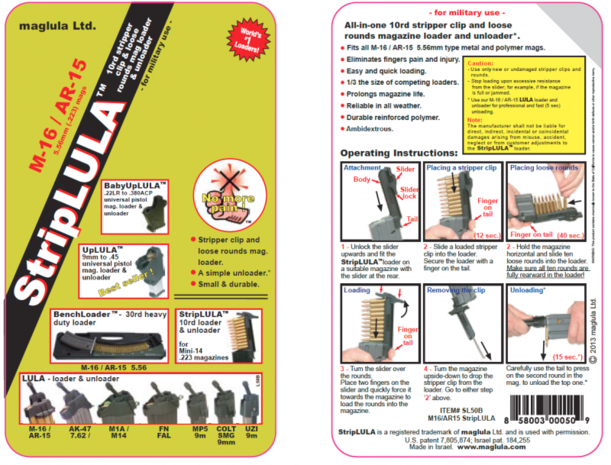 Striplader AR-15 & M16 Magazijn