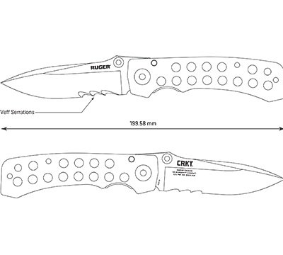 Ruger Folding Knife Go-N-Heavy Compact