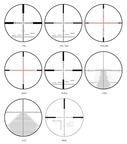 Schmidt & Bender 3-20x50mm PM II / LP / MTC / LT