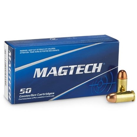 Magtech .45ACP 230gr FMJ-SWC (50 rounds)