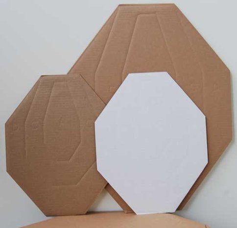 IPSC Cardboard Target 46x58cm