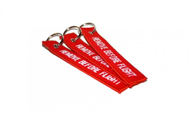 Sleutelhanger REMOVE BEFORE FLIGHT