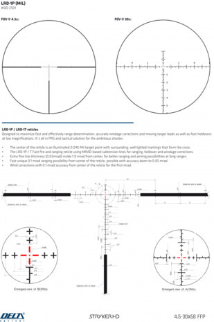 Delta Optical Stryker HD 4.5-30x56mm FFP (34mm)