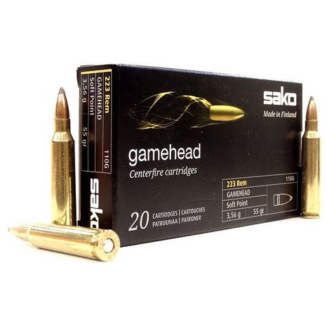 Sako Gamehead .223Rem SP 55gr (20 rounds)