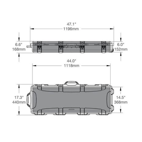 Nanuk 990 Long Geweerkoffer