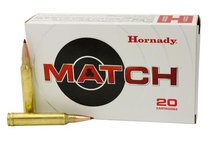 Hornady Custom Match 195gr .300 Win-Mag (20 stuks)