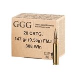 GGG FMJ 147grn .308Win (20 stuks)