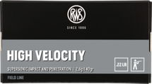 RWS High Velocity FMJ .22LR (50)