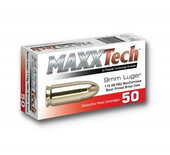 Maxx Tech 9x19mm 115gr FMJ (50)