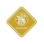 Sticker "S&W on Board"