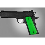 Hogue Checkered Rubber Grip Colt 1911