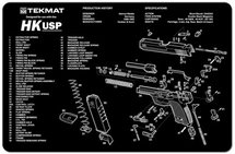 Gun Cleaning & Repair Pad H&K USP