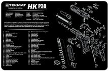 Onderleg Mat Heckler&Koch P30