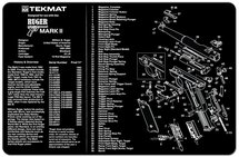 Gun Cleaning & Repair Pad Ruger Mark II