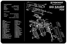 Gun Cleaning & Repair Pad Sig Sauer P220