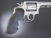 Hogue Rubber Fullsize Grip S&W K/L Frame Revolver