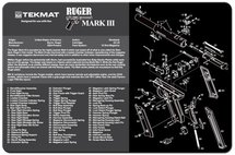 Gun Cleaning & Repair Pad Ruger Mark III