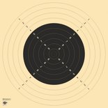 Shooting Target ISSF 300 mtrs Rifle