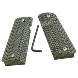 DAA G10 Grips Colt 1911 Green