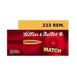 Sellier & Bellot Match 52grn .223Rem (20 stuks)