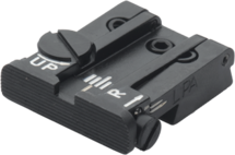 LPA Adjustable Rear Sight Ruger MkII .22LR