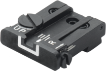 LPA Adjustable Rear Sight Glock 17 / 19 / 20 / 21 / 23 / 25 / 26 / 27 / 29 / 30 / 31 / 32