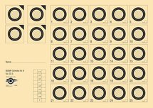 Universal Shooting Paper 25+5 Targets