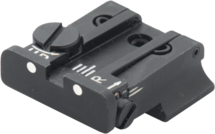 LPA Adjustable Rear Sight CZ 75 SP-01 Shadow