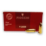 Fiocchi 9mm Luger 115grn FMJ (50 stuks)