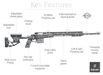 Sabatti STR Desert Tactical Rifle V.2