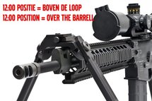 Fortmeier H210 (12:00) Bipod