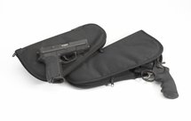 Pistool Tas Zwart 22cm