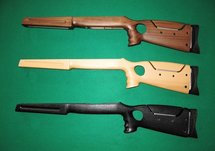 Wooden Match Thumbhole Rifle Stock - Ruger 10/22